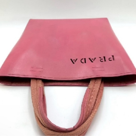 Prada Rare Vintage Leather Lazer Cut Tote with COA - Picture 4 of 17
